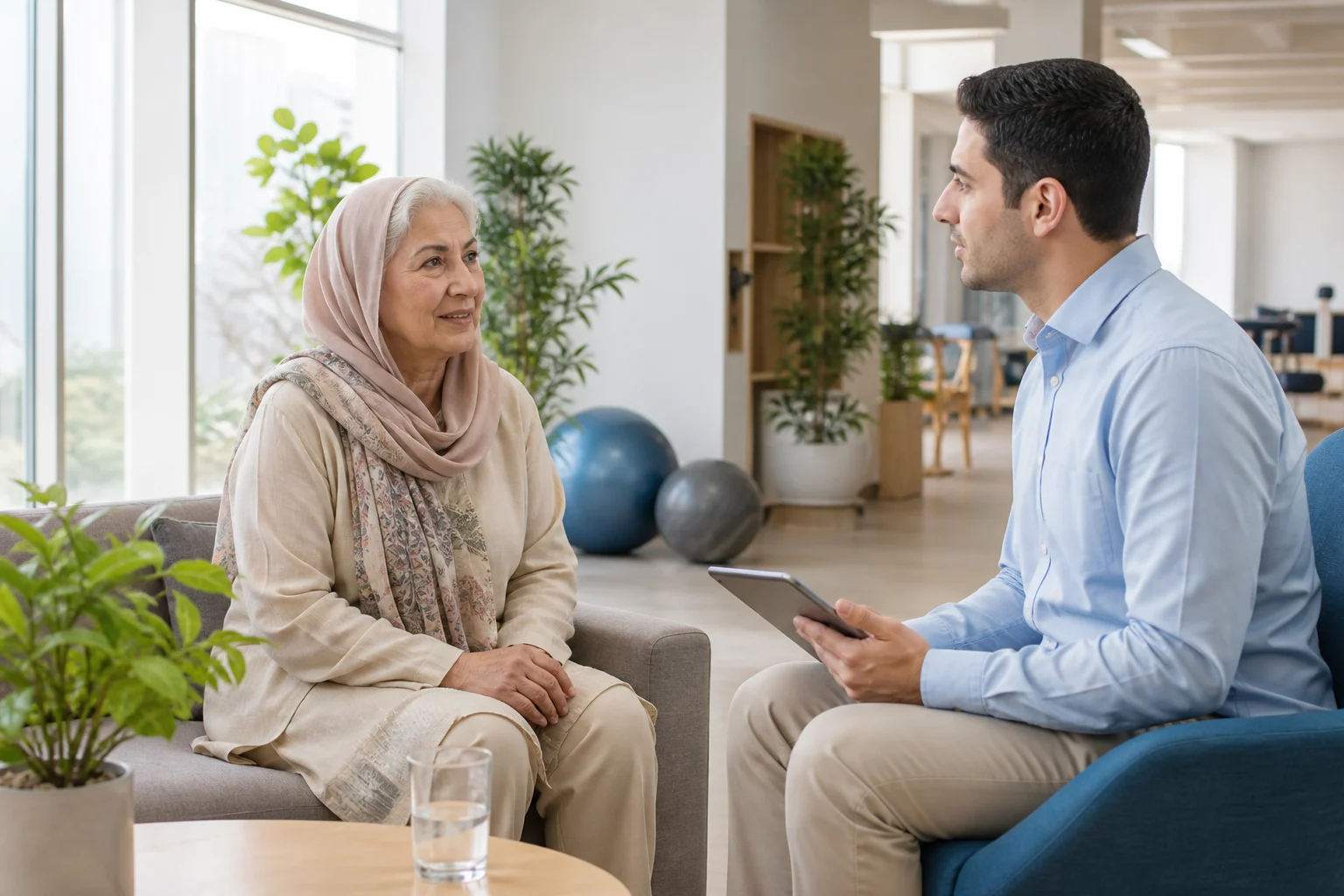 ارزیابی ساده سلامت در گفتگوی سالمند و متخصص