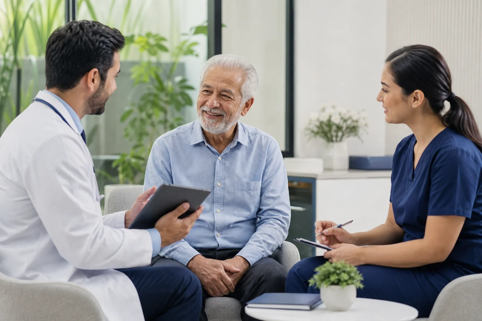 ویزیت سالمند در کلینیک روزانه یاس